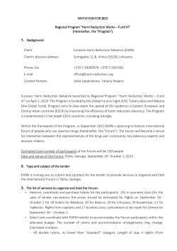 ENG - Eurasian Harm Reduction Network