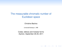 The measurable chromatic number of Euclidean space