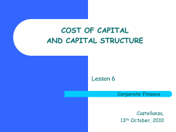 Capital structure