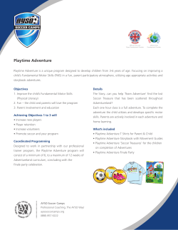 Playtime Adventure - UK International Soccer Camps