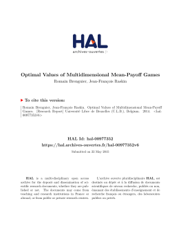 Optimal Values of Multidimensional Mean-Payoff Games