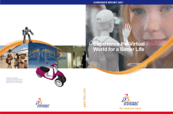 Experience the Virtual World for a Better Life