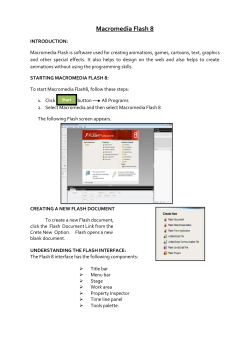 Macromedia Flash 8