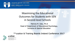 To Maximise Outcomes, Outcomes must be considered to be