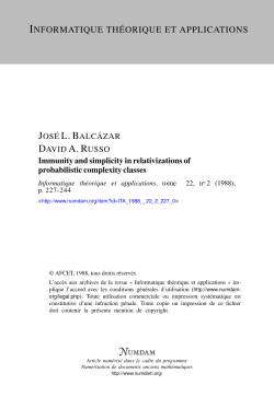 Immunity and simplicity in relativizations of probabilistic