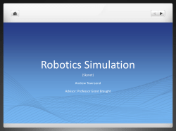 Robotics Simulation