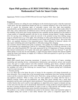 Open PhD position at EURECOM/INRIA (Sophia