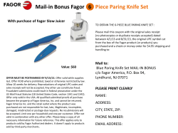 Mail to - Camping World