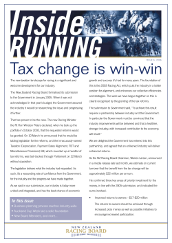 Tax change is win-win