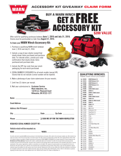 $200 VALUE - Warn Industries