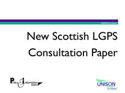 LGPS Consultation