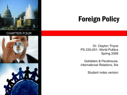 The Globalization of International Relations