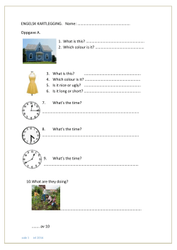 Oppgave A. - Minskole.no