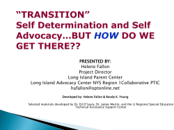 HOW DO WE GET THERE?