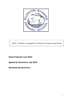 Athersley South Primary School Staff / Volunteer