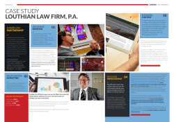 case study louthian law firm, pa