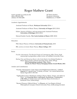 CV here - Roger Mathew Grant