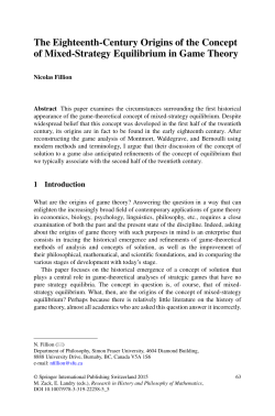 The Eighteenth-Century Origins of the Concept of Mixed