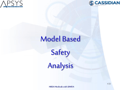 APSYS &ndash; EADS La Ma&icirc;trise des Risques