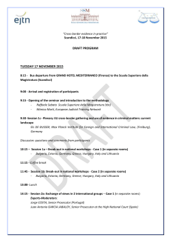 From the Secretary General