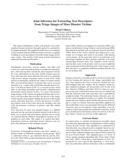 Joint Inference for Extracting Text Descriptors from