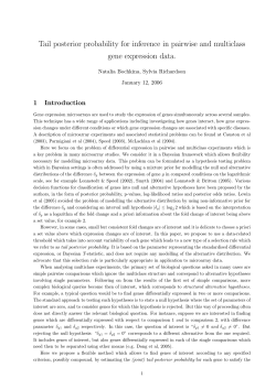 Tail posterior probability for inference in pairwise and multiclass