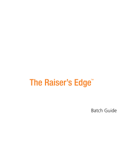 Batch Guide