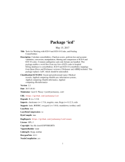 Package `icd`
