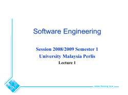 SEG 2100 Software Design II