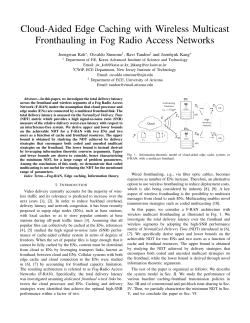 Cloud-Aided Edge Caching with Wireless Multicast Fronthauling in