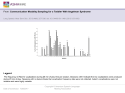 Slide - Language, Speech, and Hearing Services in Schools