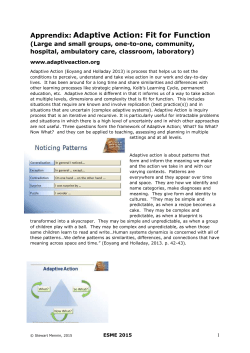 Eoyang and Holladay 2013