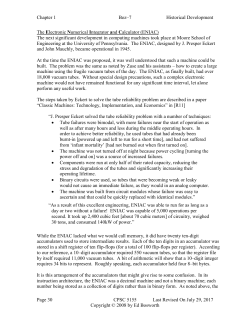 Historical and Economic Development of Computers