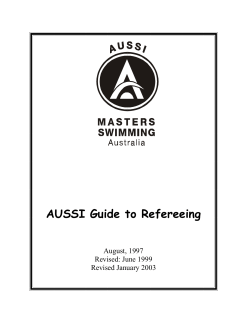 Are you interested in refereeing?
