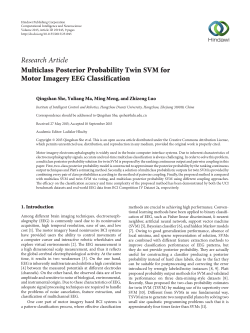 Multiclass Posterior Probability Twin SVM for Motor Imagery EEG