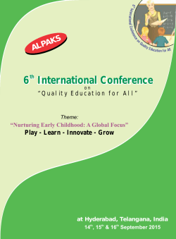 6 International Conference