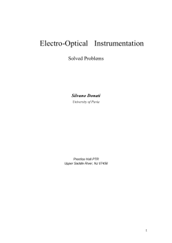 Electro-Optical Instrumentation