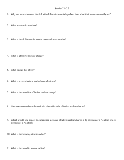 Section 7.1-7.3 Why are some elements labeled with different