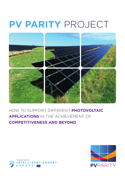 photovoltaic competitiveness