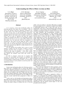 Understanding the Effect of Risk Aversion on Risk