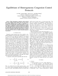 Equilibrium of Heterogeneous Congestion Control