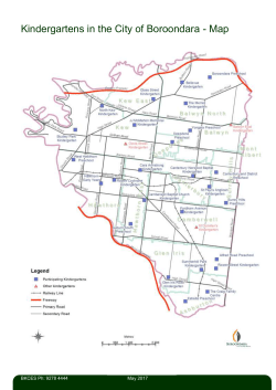 Introduction - City of Boroondara