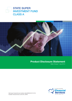 state super investment fund class a