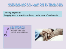 Euthanasia