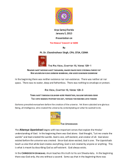 The Hindu`s Concept of God