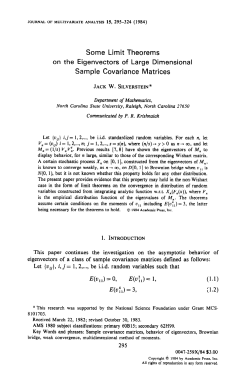 Some Limit Theorems on the Eigenvectors of Large