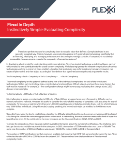 Plexxi Complexity Paper