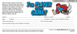 7th Player Game!