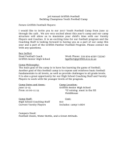 3rd annual football camp registration form