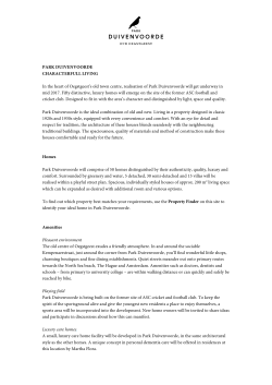 Park Duivenvoorde Englisch translation